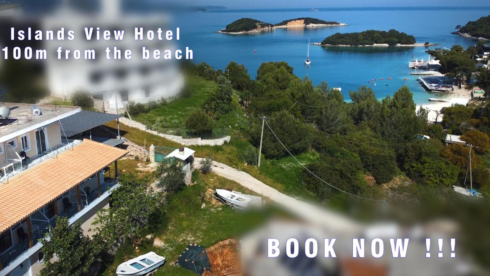 Islands View Hotel Ksamil Exteriör bild